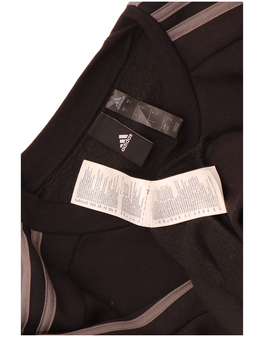 Ανδρικό φούτερ Adidas Jumper Μικρό μαύρο βαμβακερό