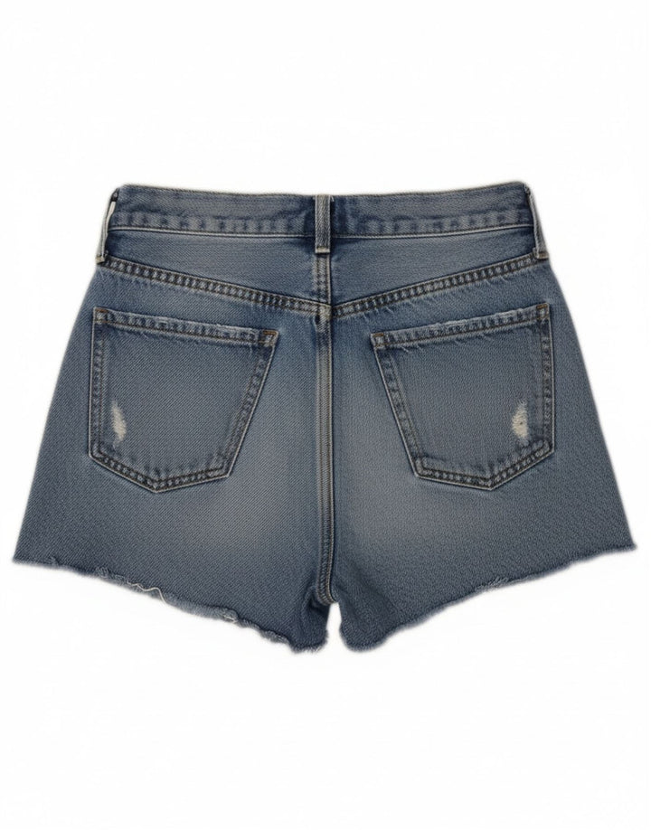Zara Γυναικείο τζιν σορτς EU 34 2XS W24 μπλε