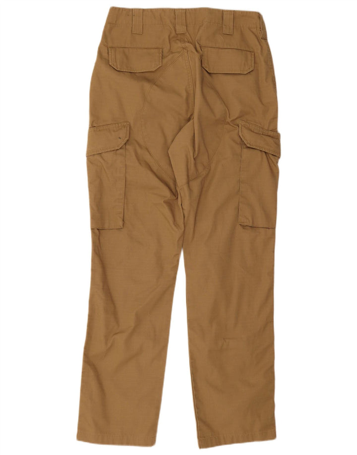 Vintage Ανδρικό ίσιο παντελόνι Cargo W30 L30 Beige Polyester