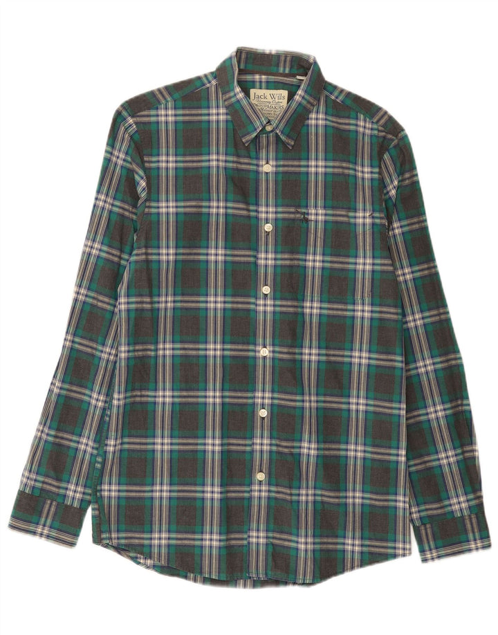 Ανδρικό πουκάμισο Jack Wills Small Grey Check Cotton
