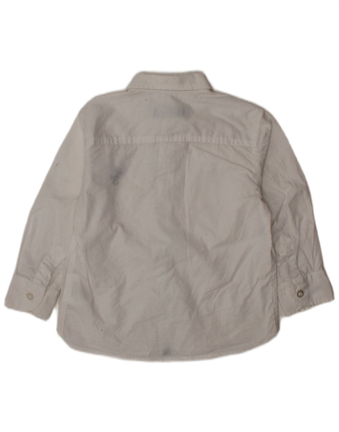 CESARE PACIOTTI 4US Βρεφικό πουκάμισο για αγόρια 9-12 μηνών Λευκό βαμβακερό