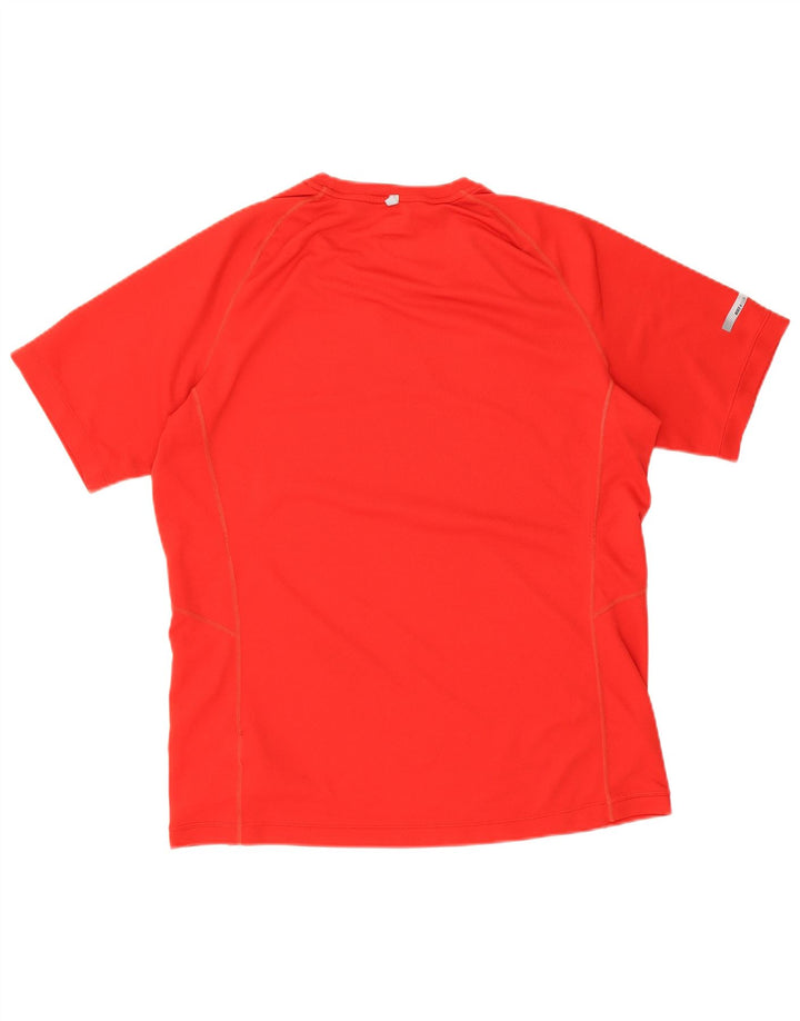 Ανδρικό T-Shirt Nike Dri Fit Top μεγάλο κόκκινο πολυεστέρα
