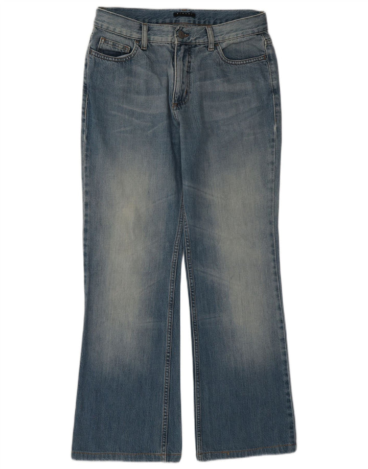 Sisley Γυναικείο Bootcut Jeans IT 42 Medium W30 L30 Blue Cotton