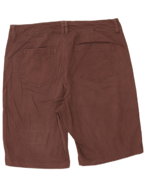 LEE Womens Classic Fit Casual Shorts W33 Large  Brown