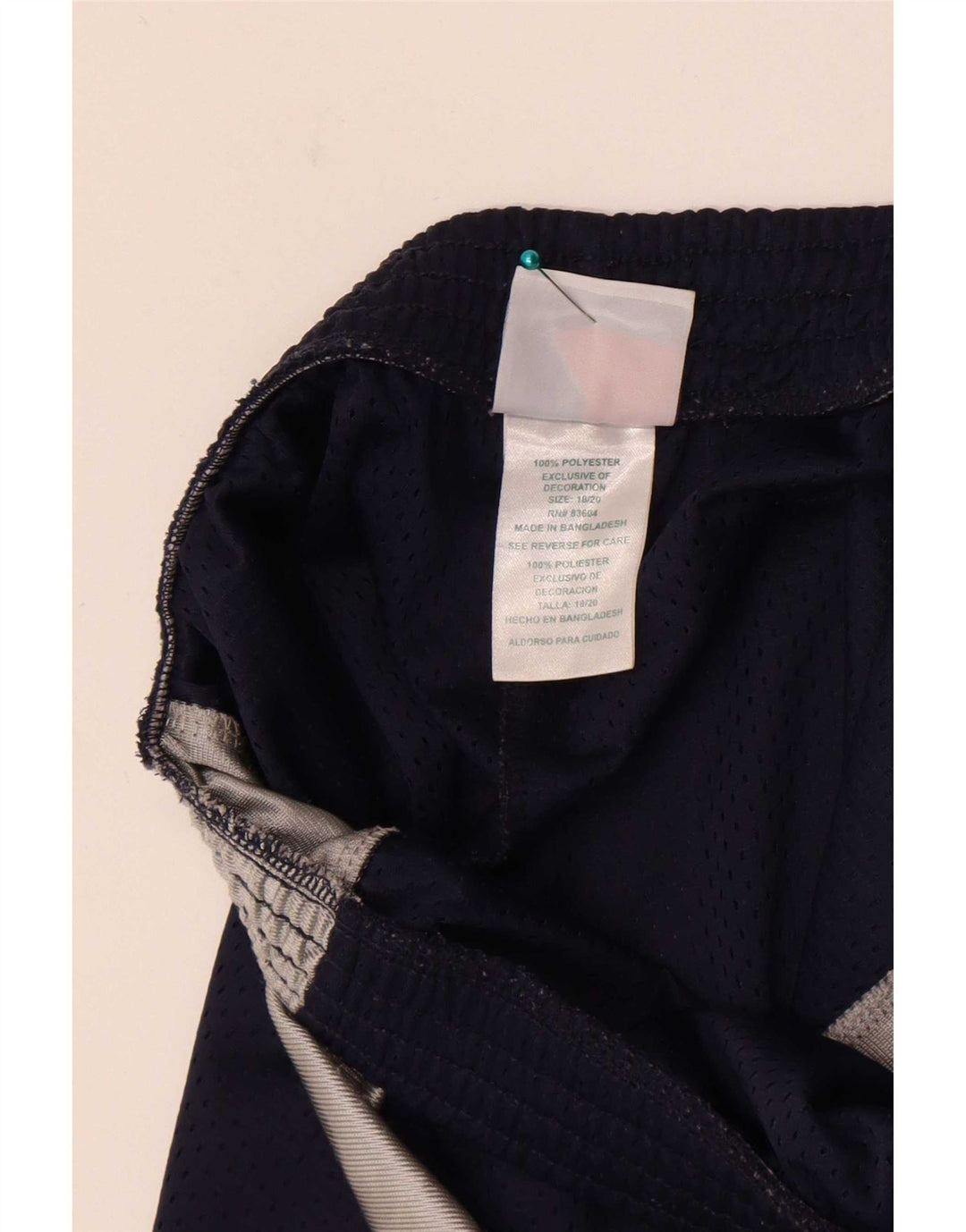 Ανδρικό αθλητικό σορτς Majestic Medium Navy Blue Colorblock Πολυεστέρας