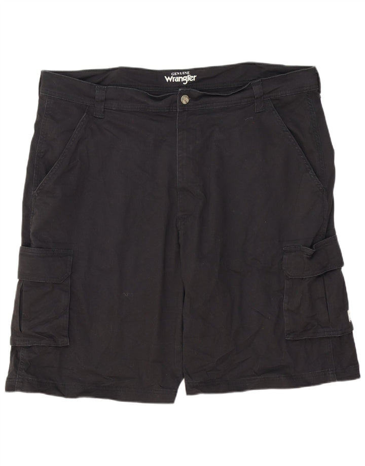 Ανδρικό σορτς WRANGLER Cargo W40 XL Μαύρο βαμβακερό
