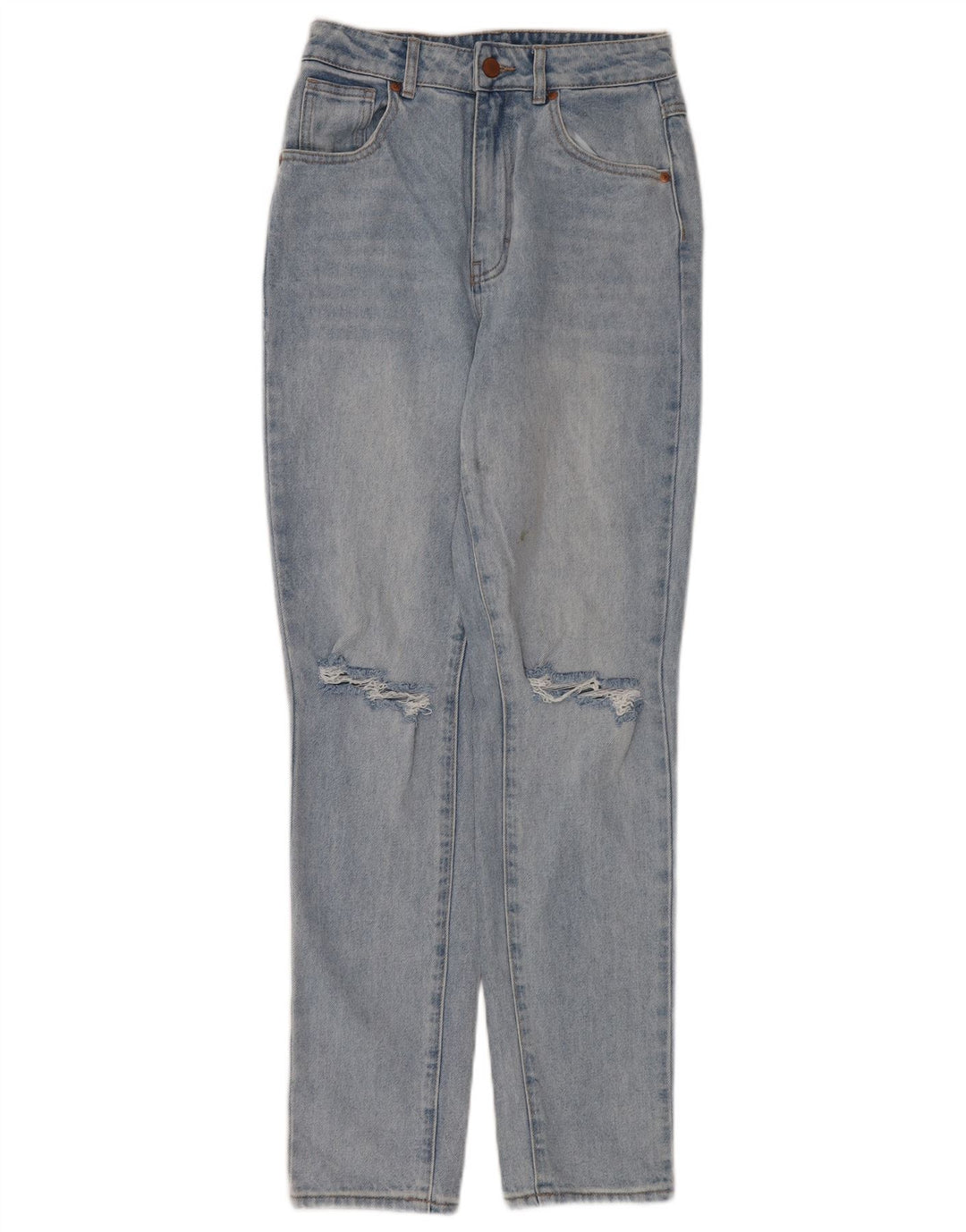 Γυναικείο Roxy Distressed ψηλόμεσο τζιν W26 L30 Μπλε βαμβακερό