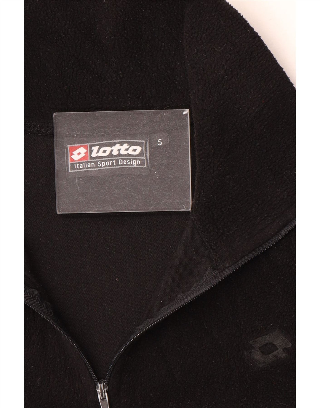 Lotto Ανδρικό φερμουάρ Fleece Jumper Μικρό Μαύρο