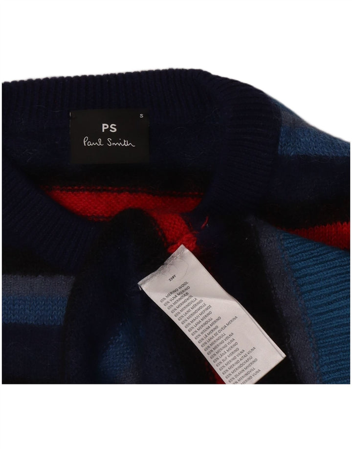 Paul Smith Γυναικείο πουλόβερ με λαιμόκοψη UK 10 Small πολύχρωμο