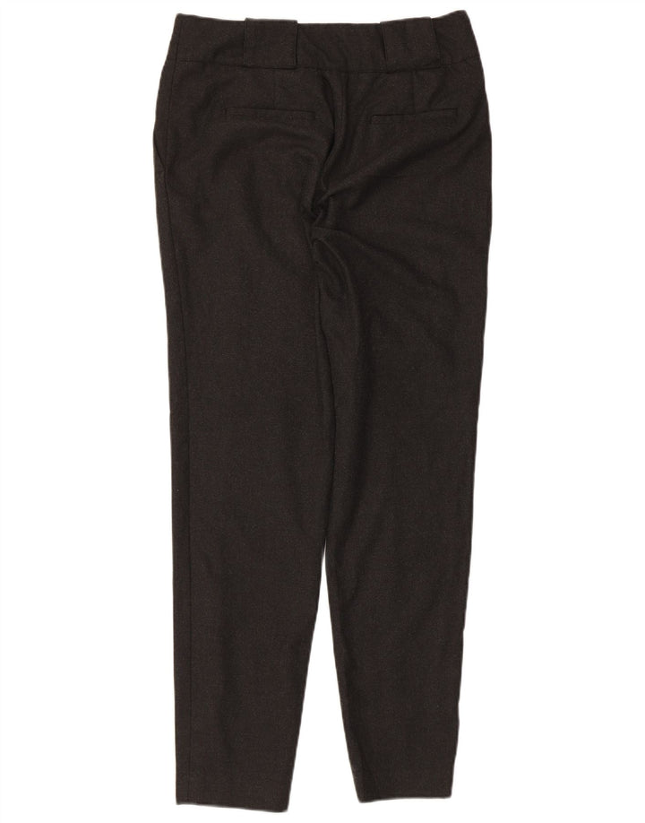 Zara Γυναικείο παντελόνι Chino με καρφίτσες Small W26 L28 Grey