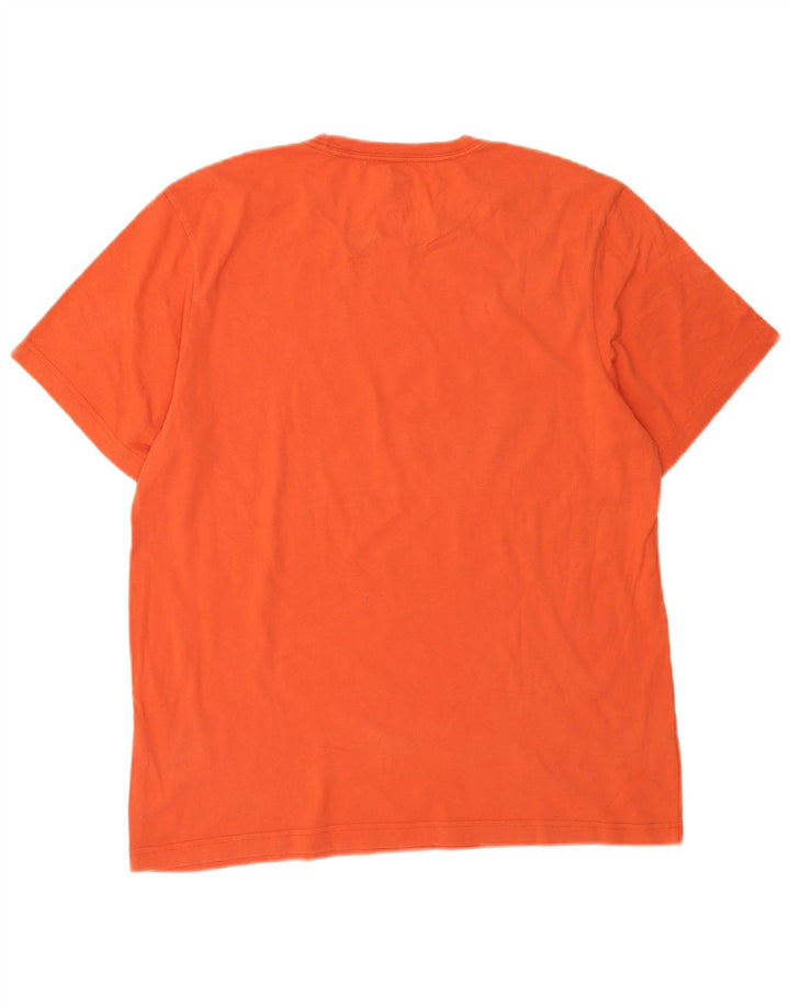 Ανδρικό γραφικό T-Shirt Levi's Top μεγάλο πορτοκαλί βαμβακερό