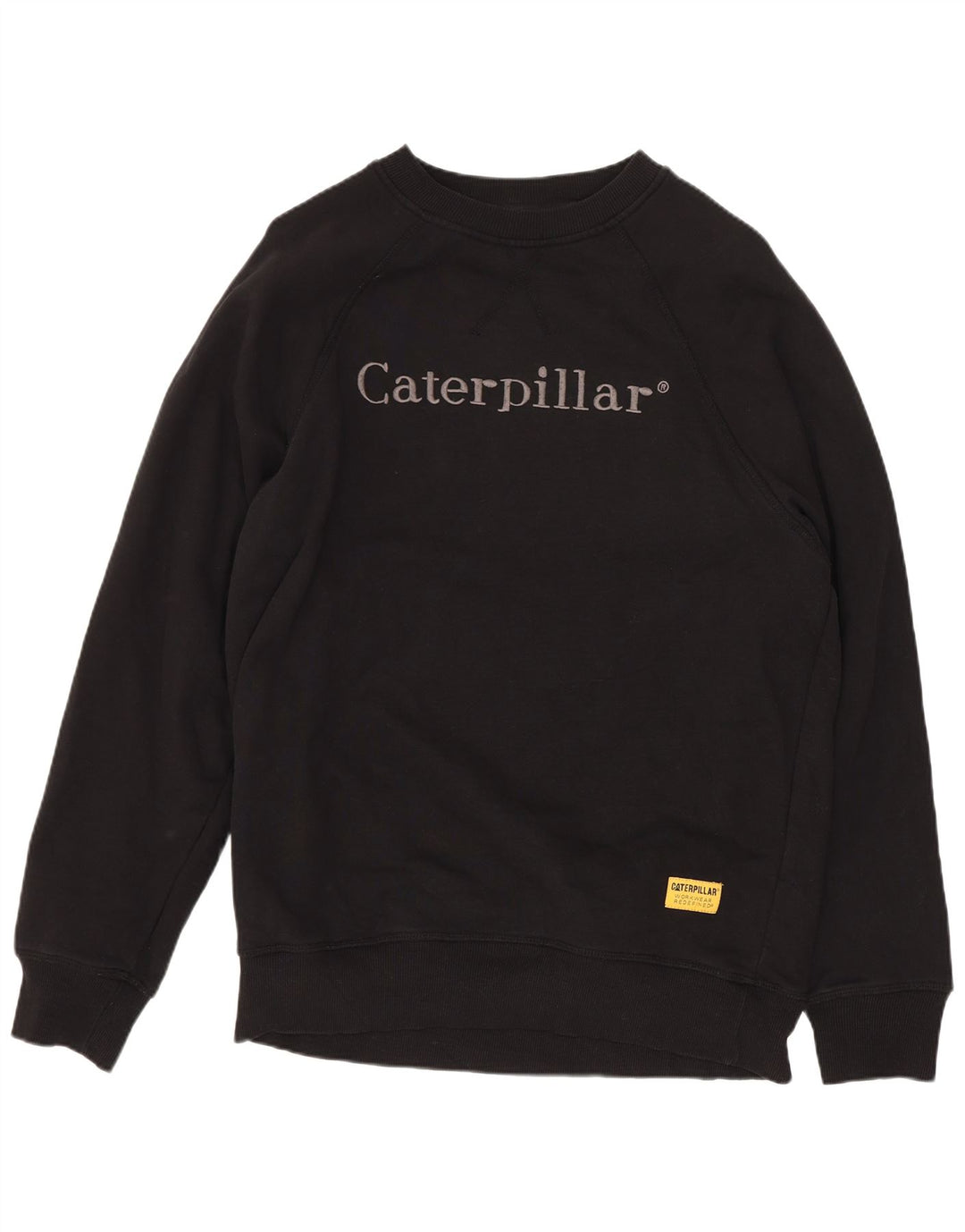 Ανδρική γραφική φούτερ Caterpillar Jumper Μεσαίο μαύρο βαμβακερό