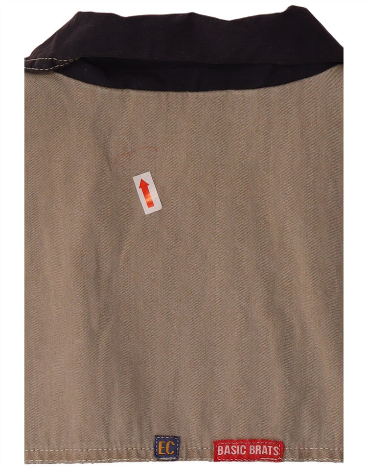 Enrico Coveri Ανδρικό Utility Jacket UK 40 Large Navy Blue Colorblock