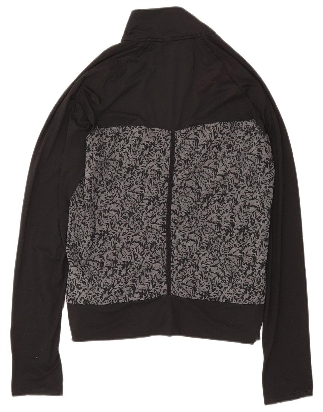 Γυναικεία αθλητική φόρμα Adidas Abstract Pattern Top Jacket UK 10 Small Black