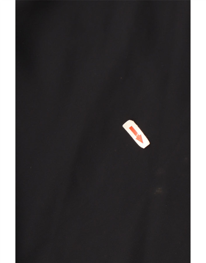Vintage Γυναικείο Maxi Halter Φόρεμα UK 10 Small Black Polyester