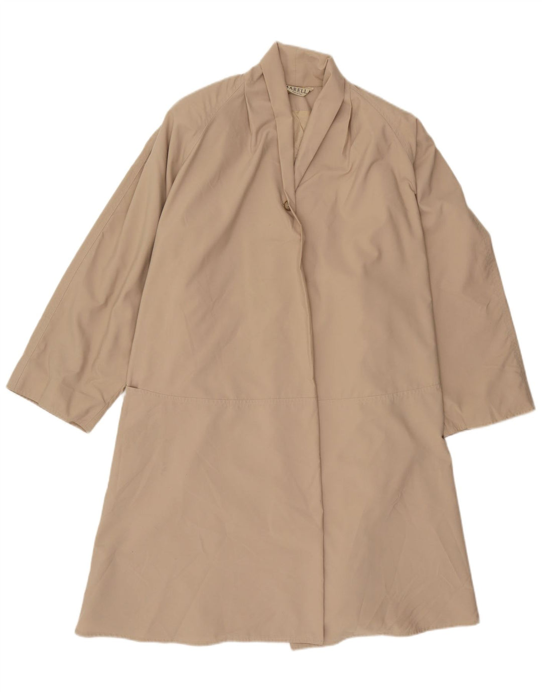 Γυναικείο παλτό Marella UK 14 Large Beige Polyester