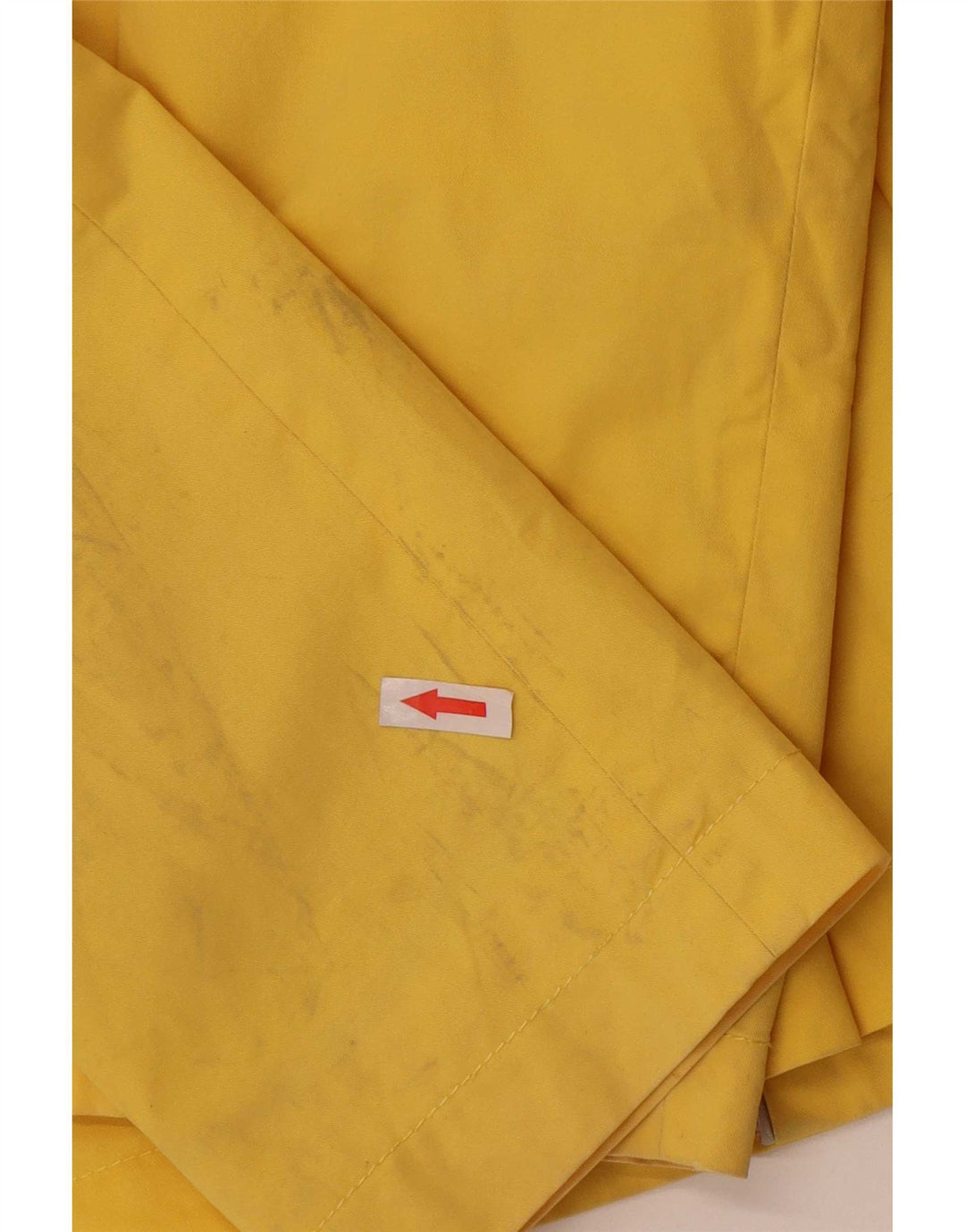 Zara Γυναικείο Bomber Jacket UK 16 Large Yellow Cotton