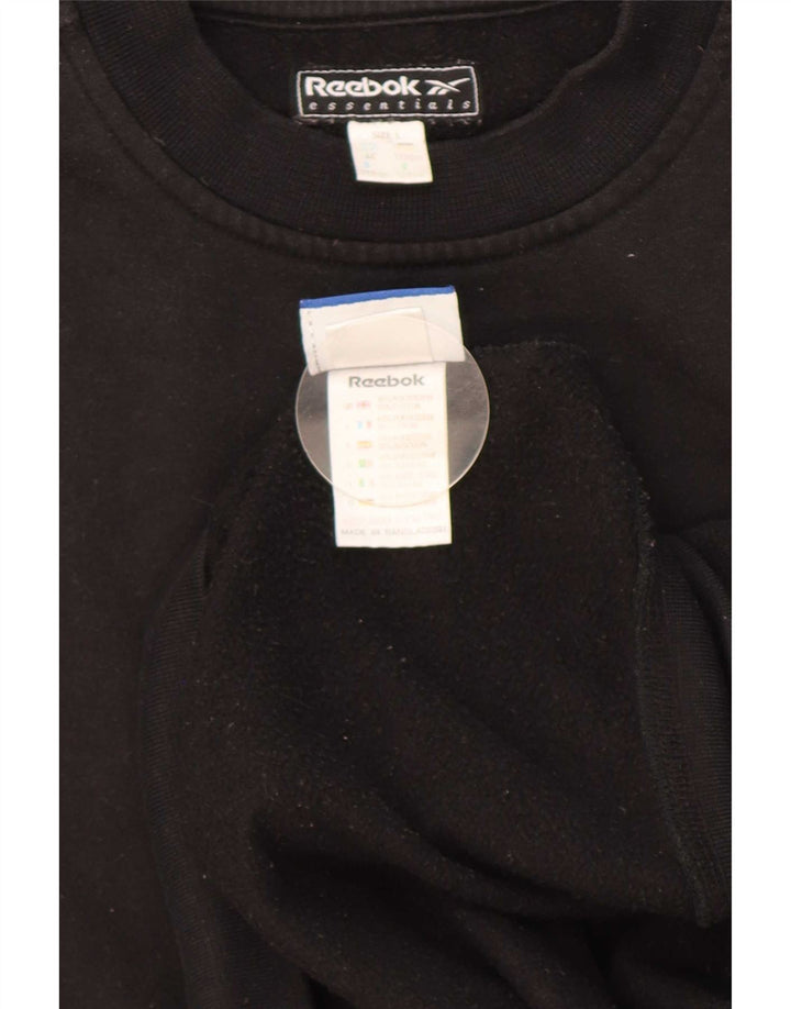 Ανδρική φούτερ Reebok Jumper, μαύρο πολυεστέρα