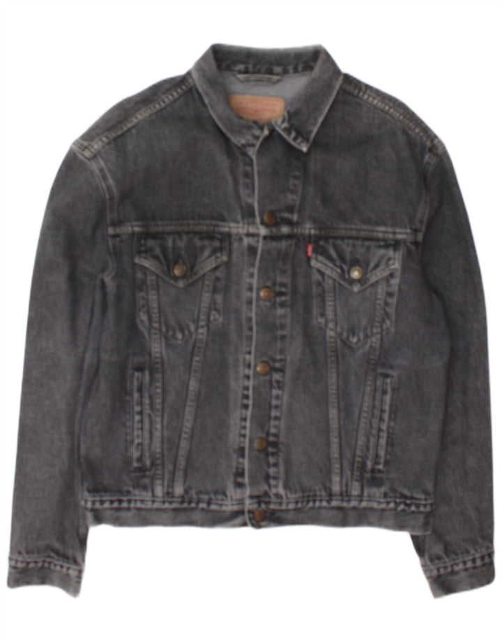 Ανδρικό τζιν μπουφάν Levi's UK 40 μεγάλο γκρι βαμβακερό