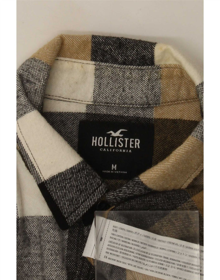 Ανδρικό φανελένιο πουκάμισο Hollister, μεσαίο πολύχρωμο βαμβακερό