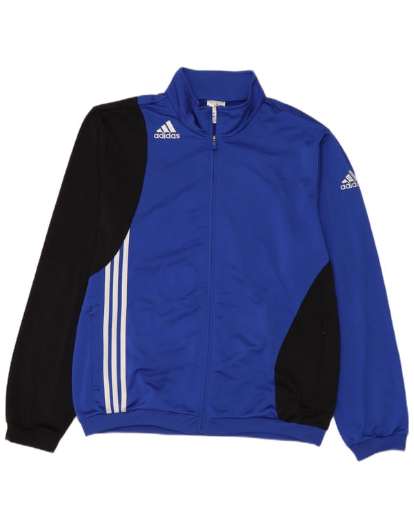 Ανδρική φόρμα Adidas Top Jacket UK 48/50 XL Blue Colorblock Polyester