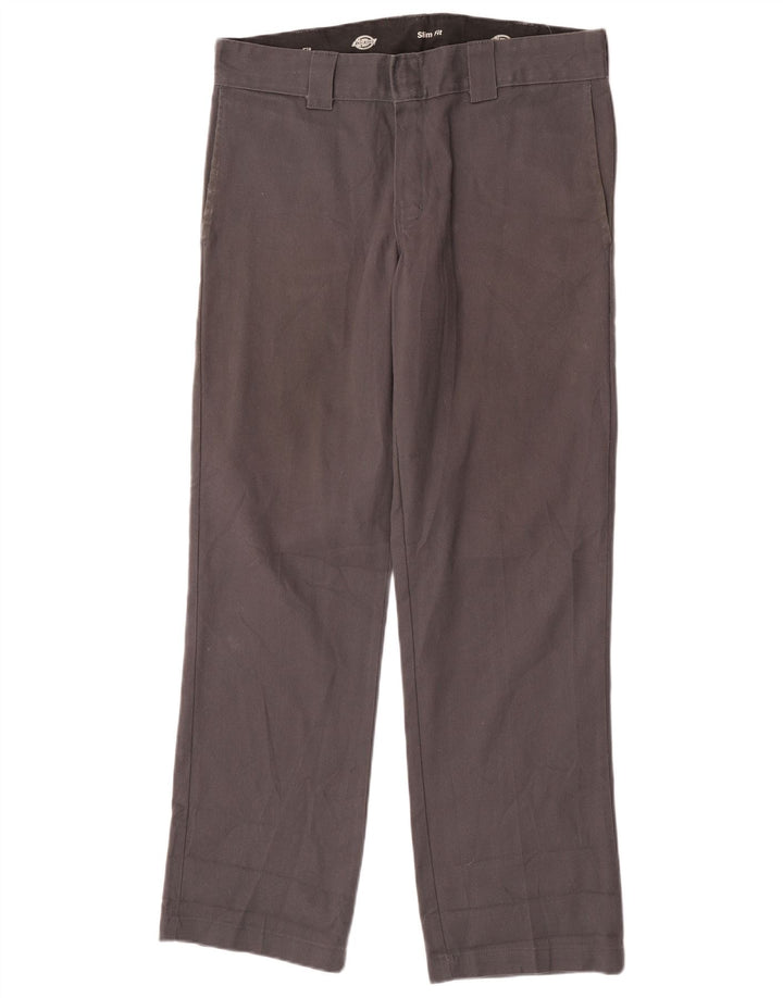 Ανδρικό παντελόνι Chino Dickies Slim Fit W32 L32 Grey Polyester
