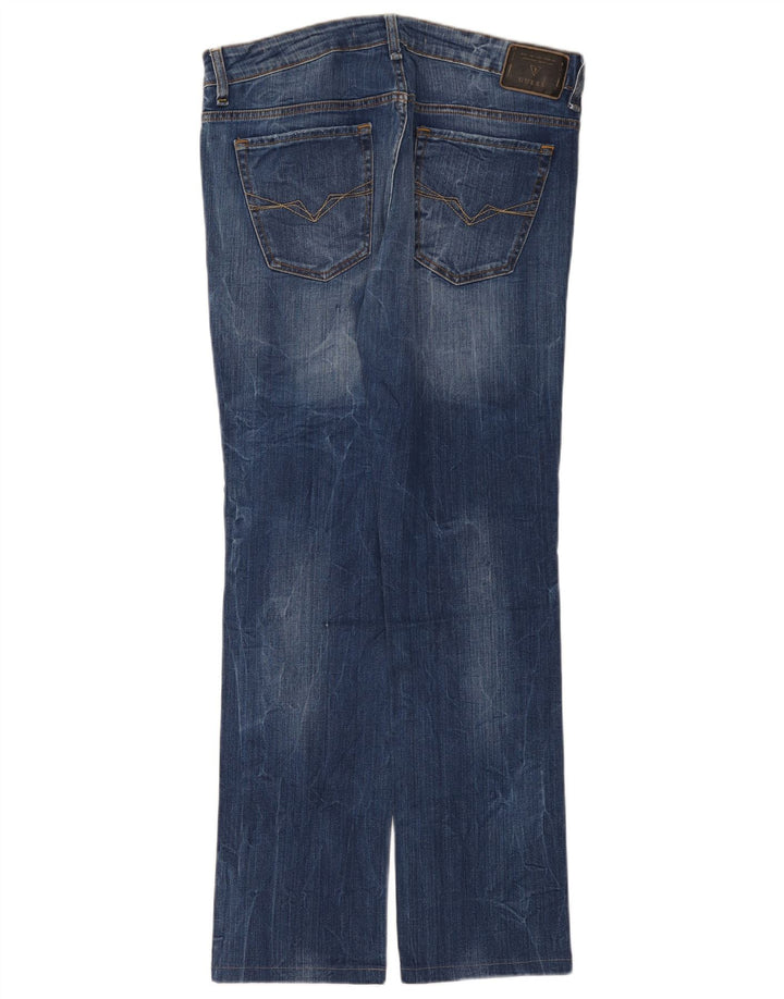 Ανδρικό τζιν ίσιο Guess W34 L32 Μπλε βαμβακερό
