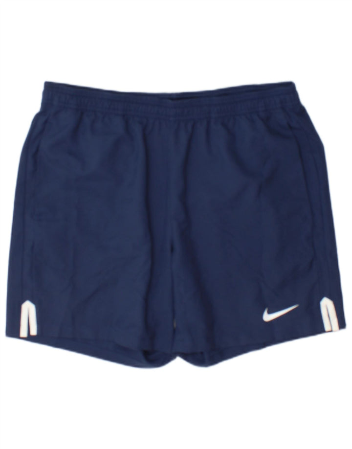 Nike Ανδρικό Dri Fit Αθλητικό Σορτς Μεγάλο Navy Μπλε