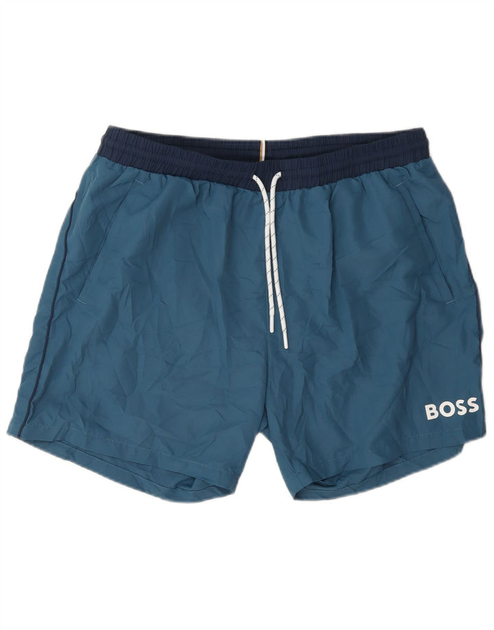 Ανδρικό σορτς κολύμβησης Hugo Boss XL μπλε