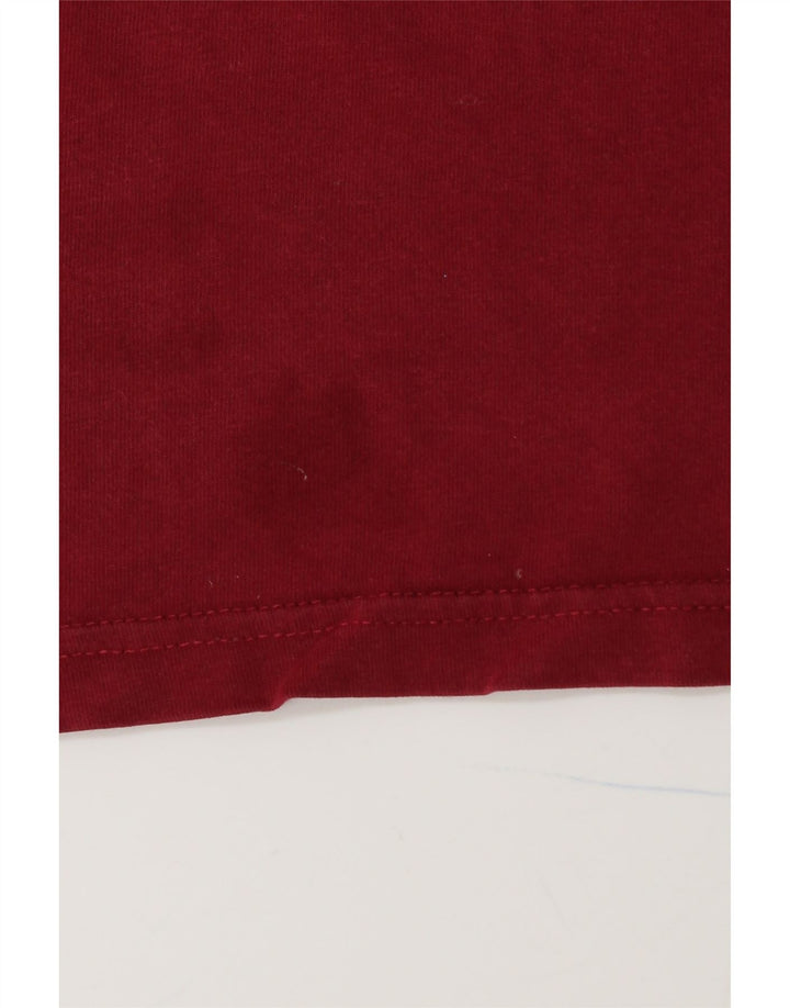 Ανδρικό γραφικό μπλουζάκι ELLESSE Top Μεσαίο κόκκινο βαμβακερό