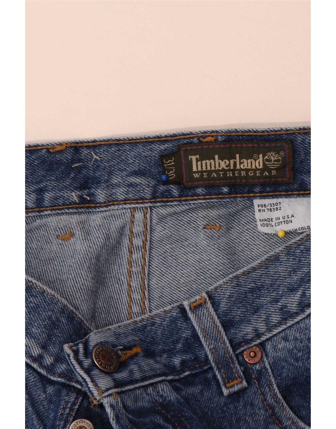 Ανδρικό τζιν Timberland ίσιο W31 L30 Μπλε βαμβακερό