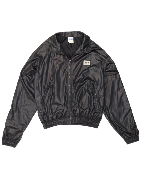 Γυναικεία φόρμα γραφικών Arena Top Jacket UK 16 Large Black Colourblock