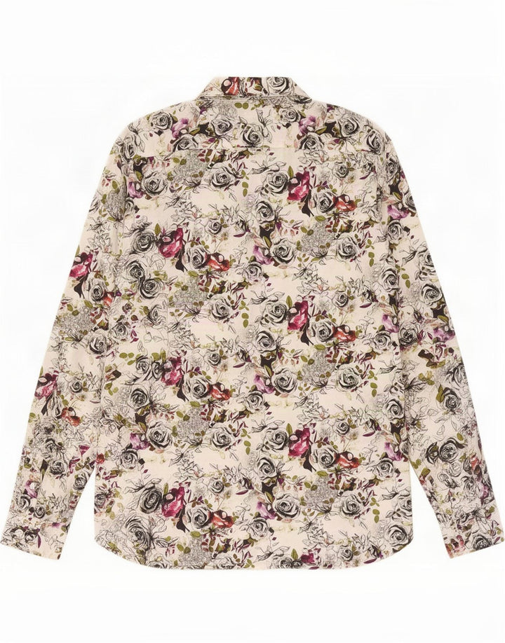 Ted Baker Ανδρικό πουκάμισο 5 XL Λευκό Floral