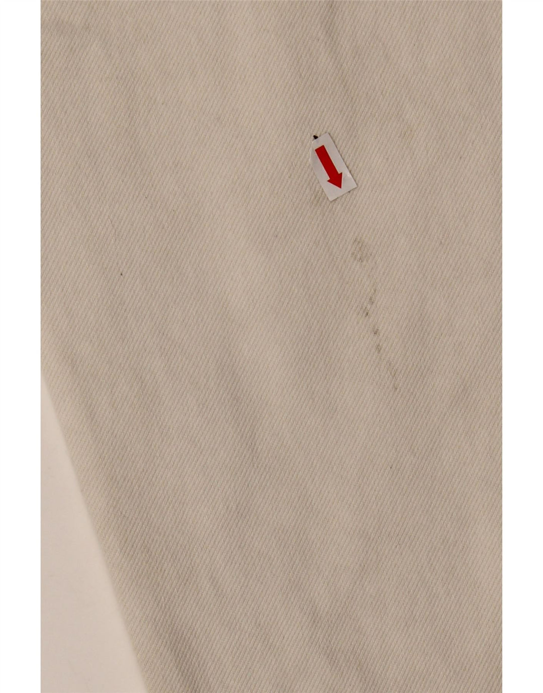 ZARA Κορίτσια ταλαιπωρημένα τζιν ψηλόμεση κωνικό 13-14 ετών W28 L22 Λευκό