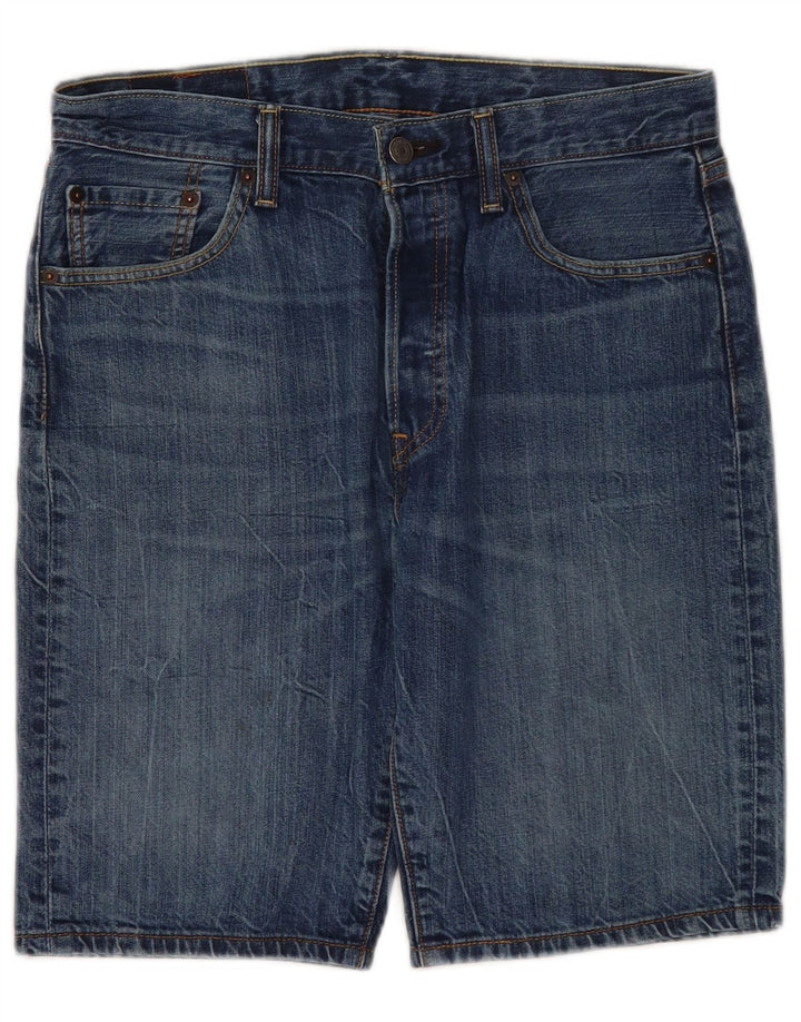 Ανδρικό τζιν σορτς Levi's 501 W30 μεσαίο μπλε βαμβακερό