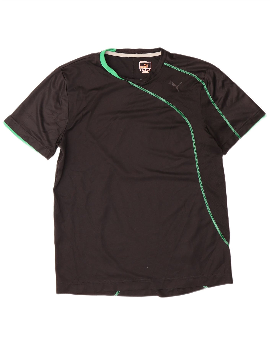 Ανδρικό T-Shirt PUMA Top Medium Μαύρο Πολυεστέρας