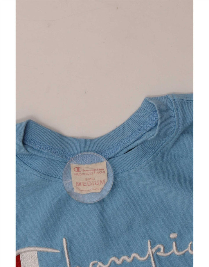 Ανδρικό T-Shirt Champion Graphic Top Medium Blue