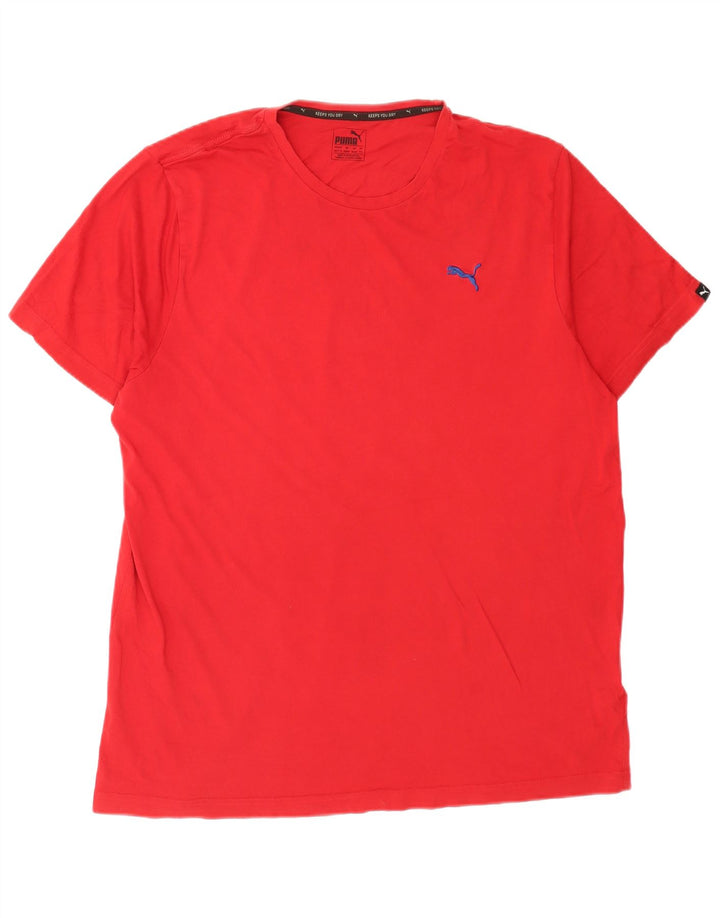 Ανδρικό T-Shirt Puma Top 2XL Κόκκινο βαμβακερό