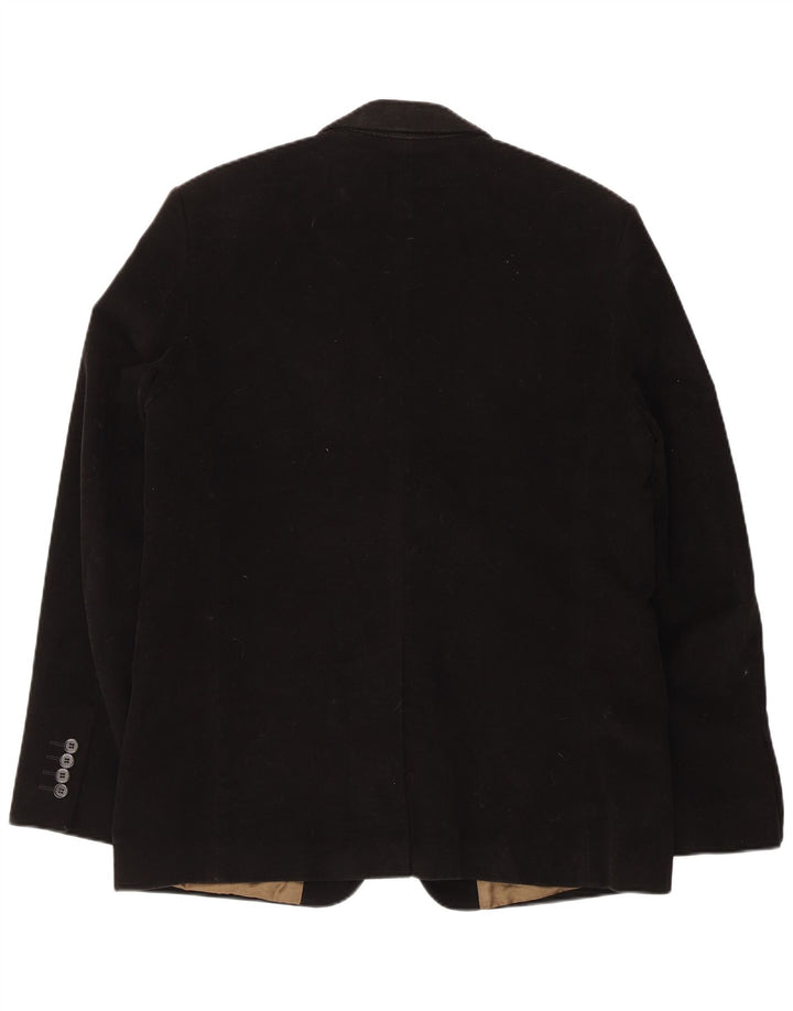 Γαλλικό Connection Ανδρικό Μπουφάν Blazer UK 42 XL Μαύρο βαμβακερό