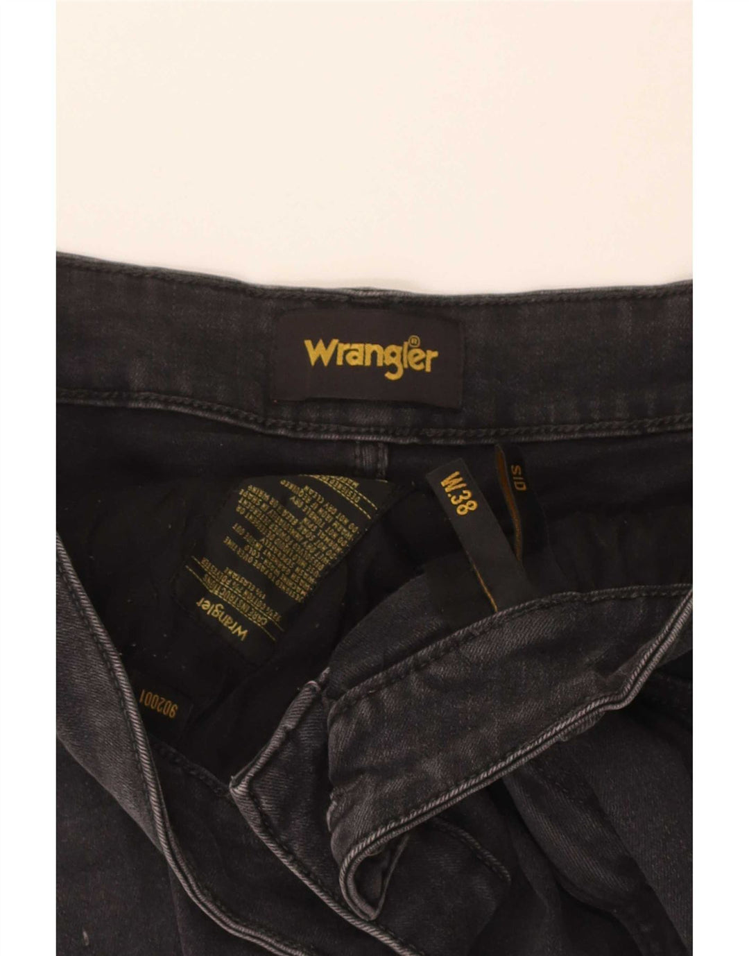 Ανδρικό τζιν Wrangler Sid Slim W38 L29 Γκρι βαμβακερό