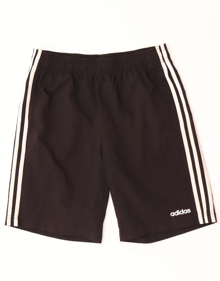Adidas Boys Sport σορτς 15-16 ετών μαύρο πολυεστέρα