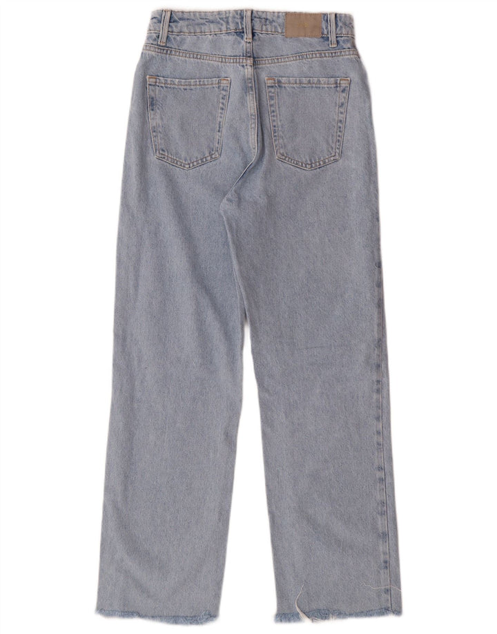 Zara γυναικείο ψηλόμεσο τζιν EU 34 2XS W24 L27 Blue Cotton Classic