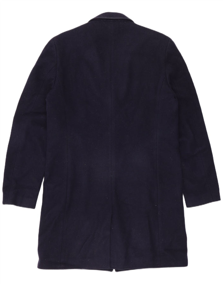Ανδρικό πανωφόρι Jigsaw UK 38 Medium Navy Blue Wool