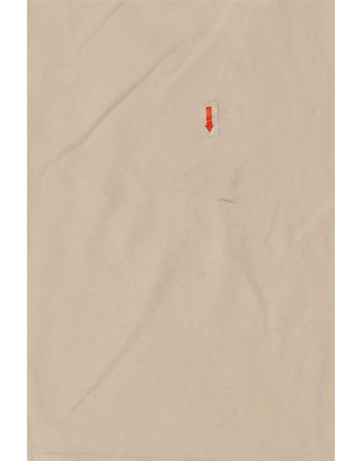 Vintage Ανδρικό γραφικό T-Shirt Top Small White
