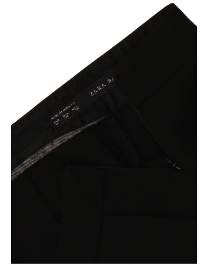 Zara Γυναικείο Hot Παντελόνι Medium W28 Μαύρο