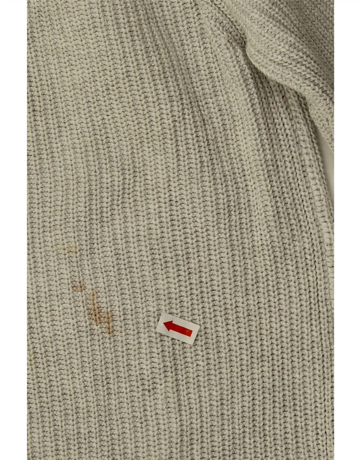 Ανδρικό πουλόβερ Zara Boat Neck Jumper Medium Grey