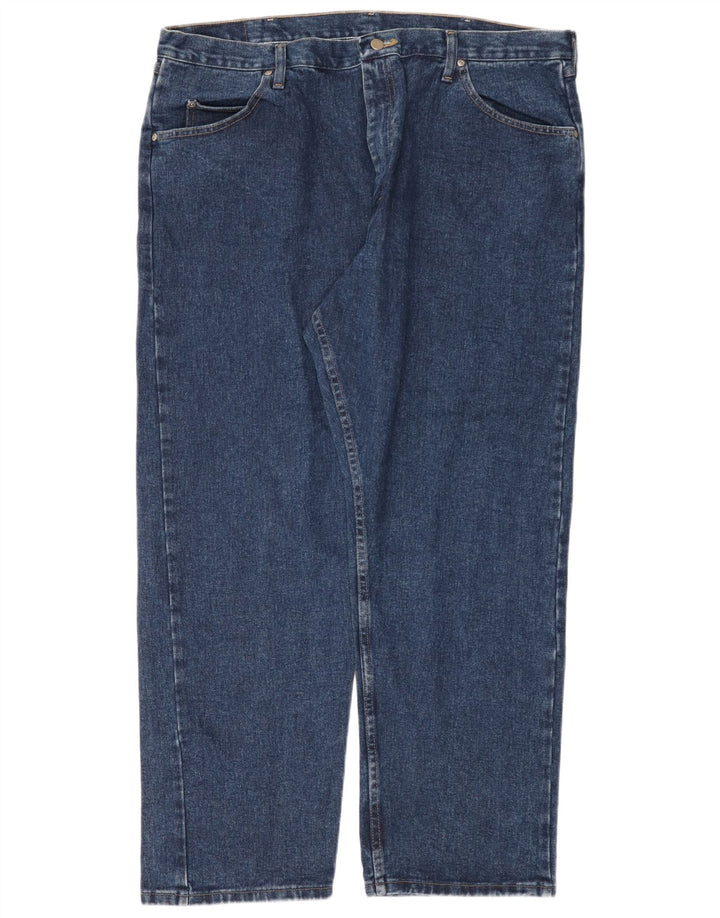 Ανδρικό τζιν Wrangler ίσιο W42 L30 Μπλε βαμβακερό