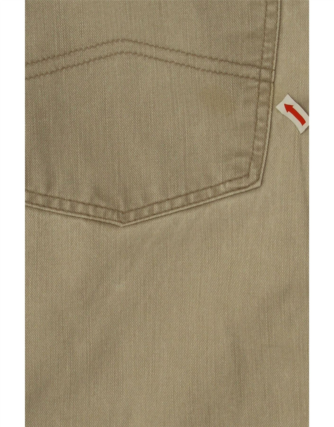 Armani Ανδρικό τζιν ίσιο W36 L28 Μπεζ βαμβακερό