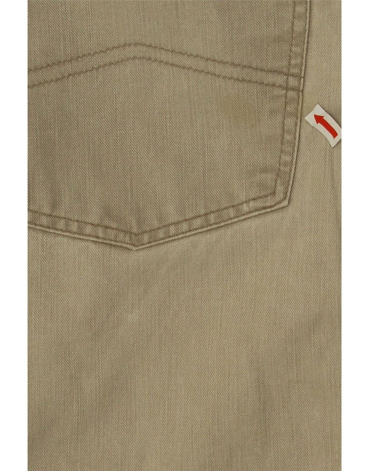 Armani Ανδρικό τζιν ίσιο W36 L28 Μπεζ βαμβακερό