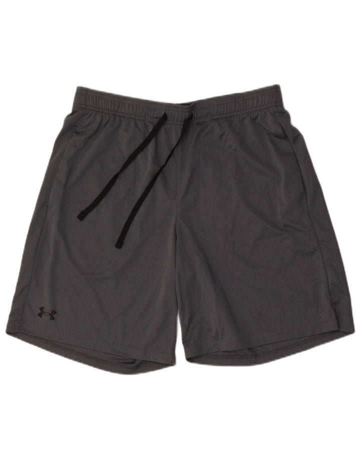 Ανδρικό αθλητικό σορτς Under Armour μεγάλο γκρι πολυεστέρα